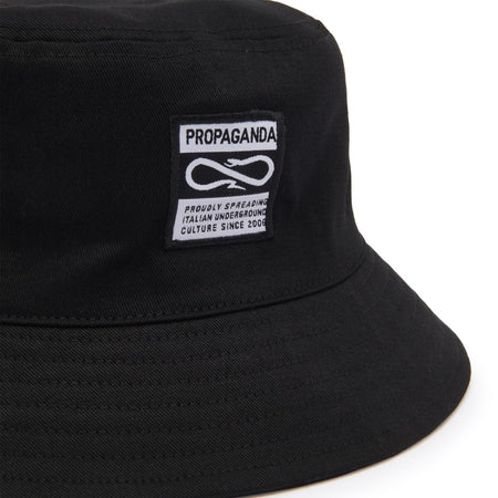 Cappello bucket Propaganda Logo black