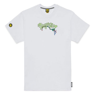 Maglietta T-shirt Mushroom Snake white
