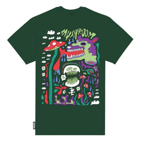 Maglietta T-shirt Mushroom Snake green