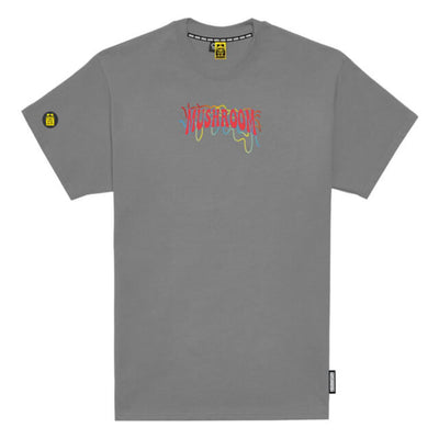 Maglietta T-shirt Mushroom Skate Cat grey