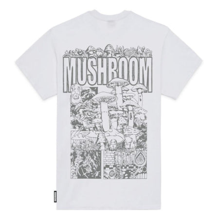 Maglietta T-shirt Mushroom Cartoon white