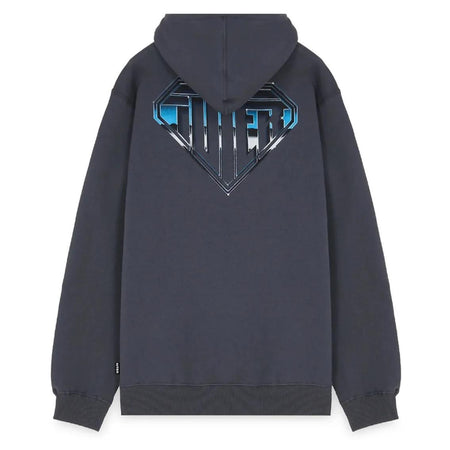 Felpa Iuter Metal Logo hoodie asphalt