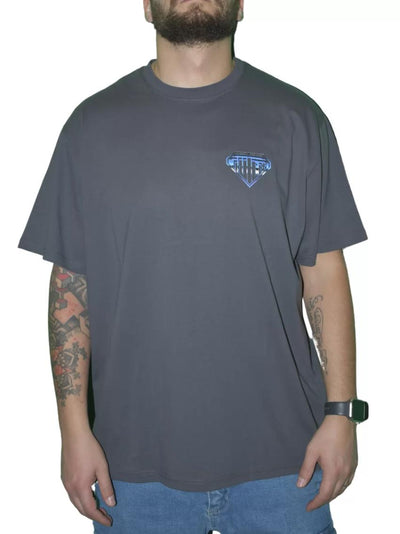 Maglietta T-shirt Iuter Metal logo asphalt