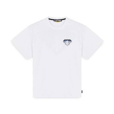 Maglietta T-shirt Iuter Metal logo white