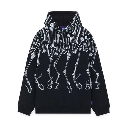 Felpa Octopus Bones hoodie black