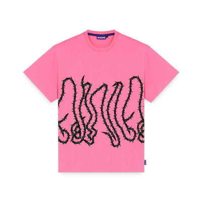 Maglietta T-shirt Octopus Thorns pink