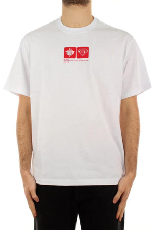 Maglietta T-shirt Iuter Tab white red