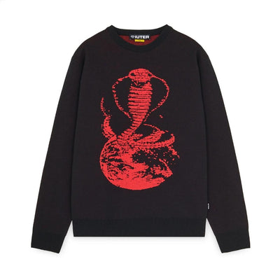 Maglione sweater Iuter Cobra black