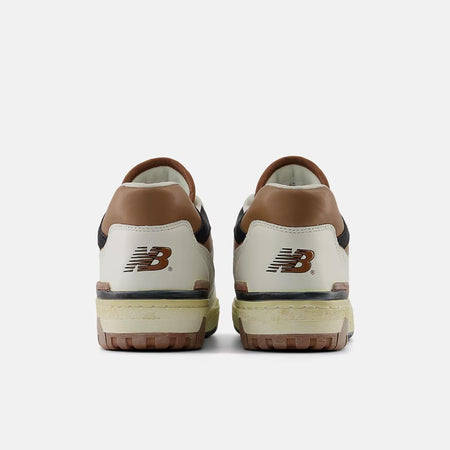 Scarpe sneakers New Balance 550 white brown