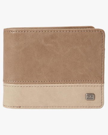 Portafoglio wallet Billabong Dimension brown