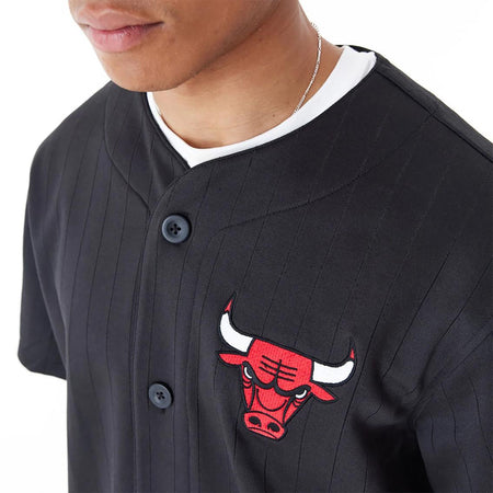 Maglietta T-shirt New Era Logo Jersey Chicago Bulls black