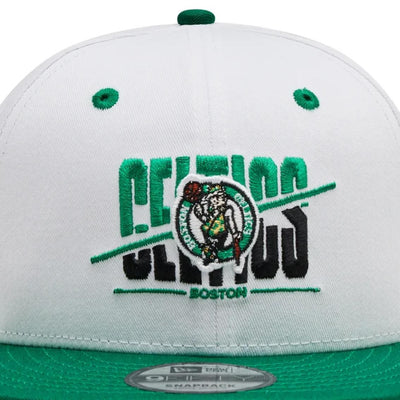 Cap New Era 950 Boston Celtics white green