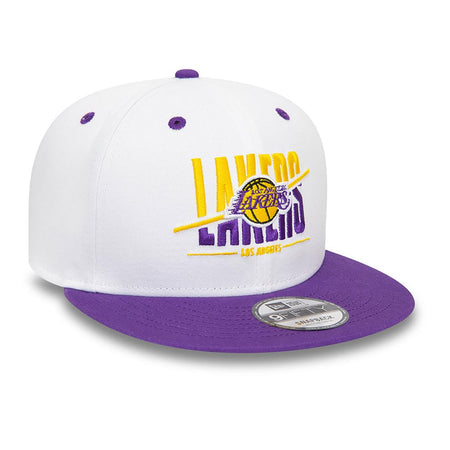Cap New Era 950 Los Angeles Lakers white purple