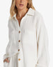 Camicia Donna Bianca Shirt Billabong Swell White