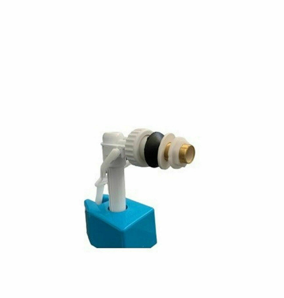 Simbolo Del Fi Valvola Di Riempimento WC Universale - Galleggiante Serbatoio 3/8" - Filettatura Metallica Ricambio Water Risparmio Idrico
