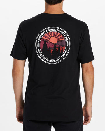 Maglietta T-shirt Billabong Rockies black