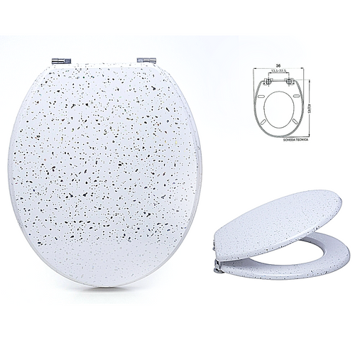 Sedile Copriwater Universale Per Bagno Copri Wc Water In Legno 18 Mod. 52997 Casa, arredamento e bricolage > Accessori Bagno > Copriwater Trade Shop italia - Napoli, Commerciovirtuoso.it