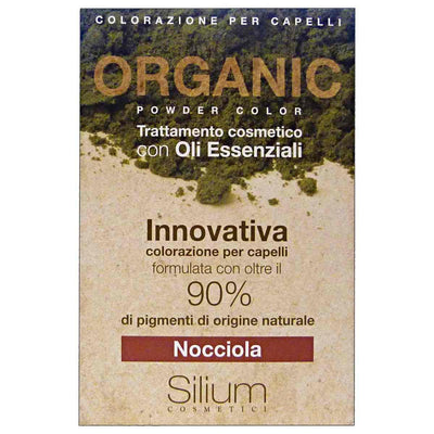 Silium Nocciola Organic Powder Color Tinta Organica Per Capelli 90% Naturale Ultra Delicata Bellezza/Cura dei capelli/Colore/Colore permanente OMS Profumi & Borse - Milano, Commerciovirtuoso.it