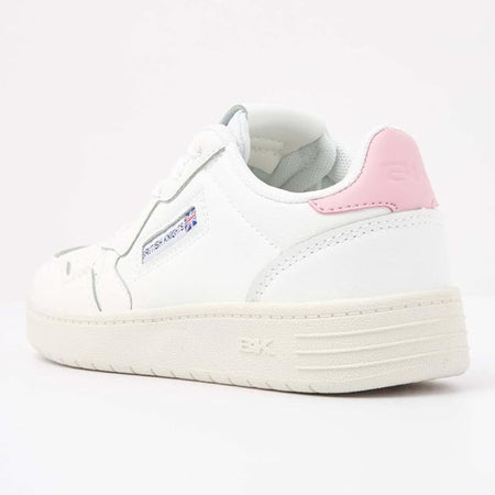 Scarpe sneakers British Knights Noors white soft pink