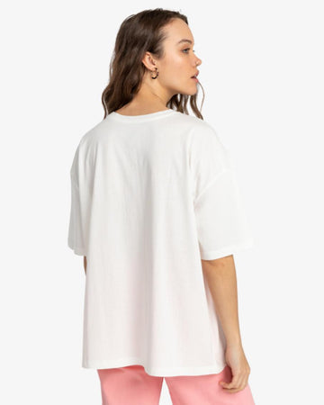 Maglietta T-shirt Billabong In Love With The Sun white
