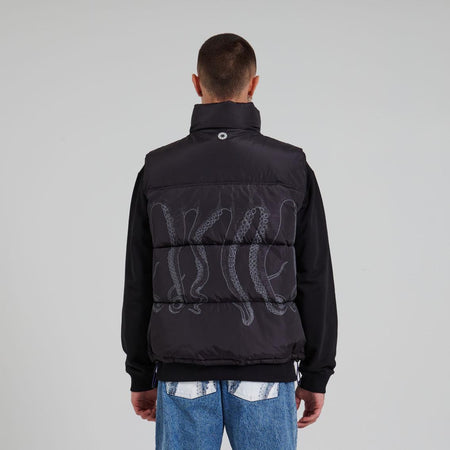 Giacca jacket Octopus Outline Puff black