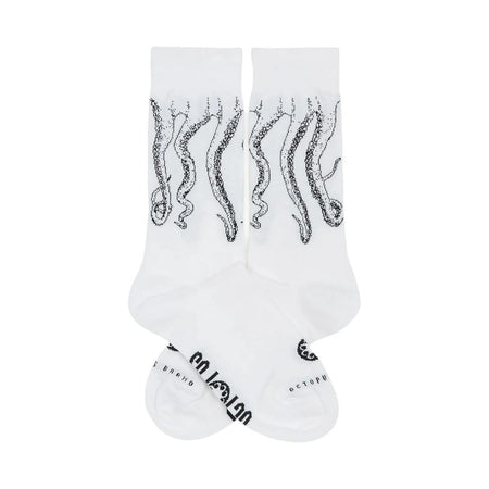Calze socks Octopus Outline black white