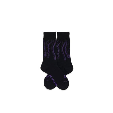 Calze socks Octopus Outline purple black