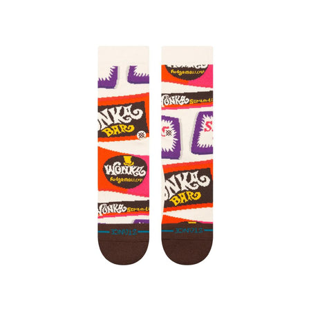 Calze socks Stance Wonka Bars Crew brown
