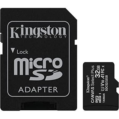 KINGSTON MICRO SD 32GB CLASSE 10 SDCS2/32GB + ADATTATORE SD