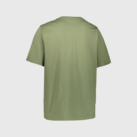 Maglietta T-shirt Bear Big Logo oil green