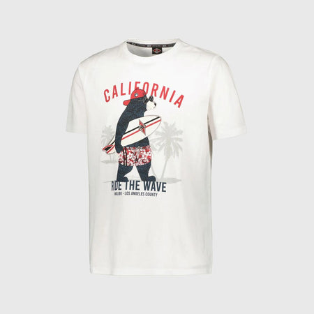 Maglietta T-shirt Bear California white