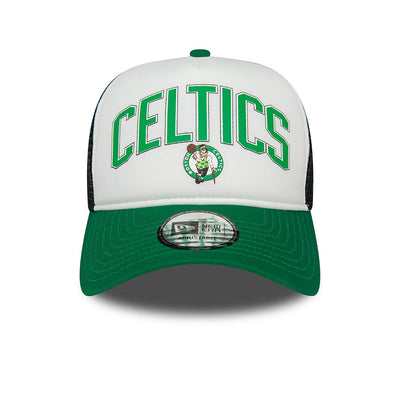 Cap New Era Trucker Boston Celtics green