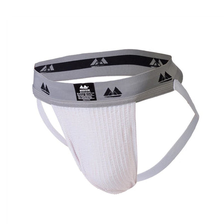 Jockstrap Intimo Uomo Slip Original Jock Collection - 2" White / Grey – L Mutandine Uomo Gay Aperte Dietro In Misto Cotone Nylon Elastane Colore Bianco Grigio Taglia L Salute e cura della persona/Erotismo e contraccezione/Abbigliamento erotico/Uomo/Slip Kondorama - Martinsicuro, Commerciovirtuoso.it