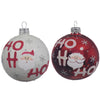 Palline per albero di Natale in vetro decorate con Scritta Ho Ho Ho da 8 cm, confezione 6 pezzi Casa e cucina/Decorazioni per interni/Addobbi e decorazioni per ricorrenze/Decorazioni natalizie/Addobbi e decorazioni/Palle e palline MagiediNatale.it - Altamura, Commerciovirtuoso.it