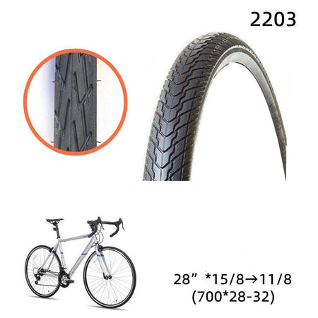 Copertone Copertura Ruota Pneumatico Bici 28" X 1 5/8 - 1 1/8 700 X 28-32 2203 Sport e tempo libero/Attività ricreative all'aperto/Ciclismo/Componenti e parti/Pneumatici Trade Shop italia - Napoli, Commerciovirtuoso.it