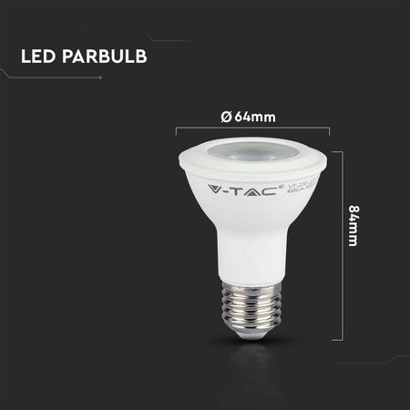 LAMPADINA LED E27 PAR LAMP 5.8W PAR20 CHIP SAMSUNG SMD V-TAC VT-220 Illuminazione/Illuminazione per interni/Luci da incasso Zencoccostore - Formia, Commerciovirtuoso.it