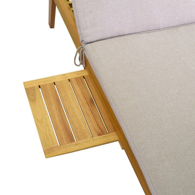 Lettino in legno con cuscino modello Nanchino