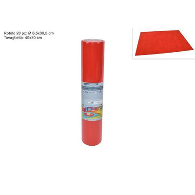 Set 20 Pezzi Tovagliette Tovaglie A Strappo Runner Tnt Rullo 30 X 40 Cm Rosso Casa, arredamento e bricolage > Cucina > Accessori cucina Trade Shop italia - Napoli, Commerciovirtuoso.it