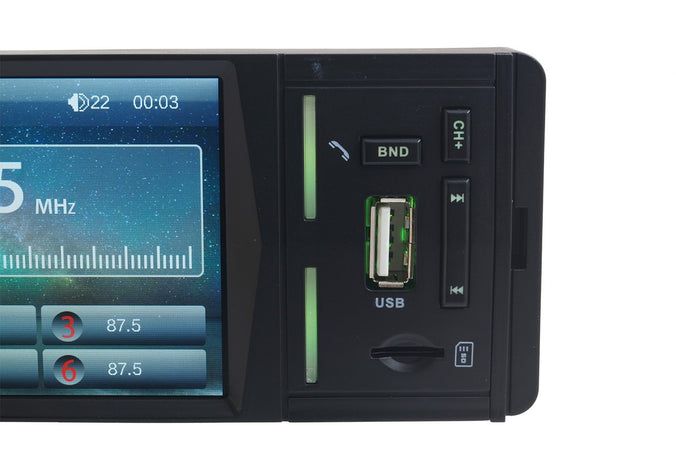 AUTORADIO CON DISPLAY LCD 3.6" BLUETOOTH MP3 MP5 USB SD MP-400U Elettronica/Elettronica per veicoli/Elettronica per auto/Sistemi audio/Autoradio Trade Shop italia - Napoli, Commerciovirtuoso.it