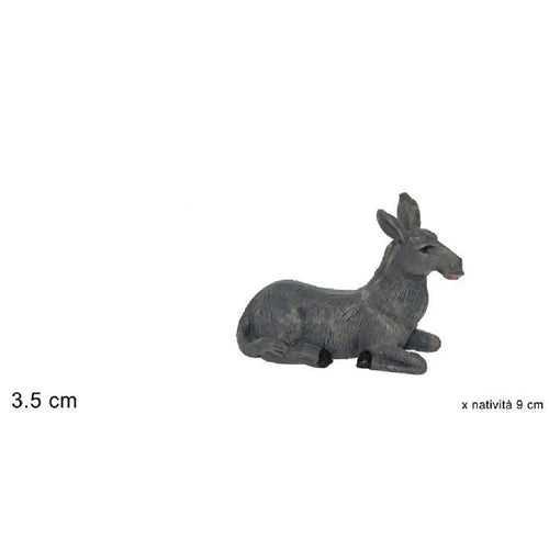 Statuina Asinello 3.5cm Presepe 9cm In Resina Decoro Natale Natalizio Nativita' Casa, arredamento e bricolage > Prodotti per Feste > Prodotti Natalizi Trade Shop italia - Napoli, Commerciovirtuoso.it