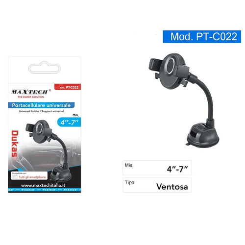 Porta Cellulare Universale A Ventosa Supporto Smartphone 4 - 7 Auto Pt-c022 Elettronica/Elettronica per veicoli/Accessori/Accessori per cellulari/Alloggiamenti Trade Shop italia - Napoli, Commerciovirtuoso.it