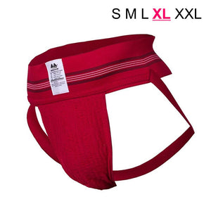 Mutandine Uomo Gay Aperte Dietro In Misto Cotone Nylon Elastane Colore Rosso Taglia XL Original Jock Collection - 3" Rosso – XL Salute e cura della persona/Erotismo e contraccezione/Abbigliamento erotico/Uomo/Perizomi string e tanga Kondorama - Martinsicuro, Commerciovirtuoso.it