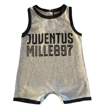 Body Juventus neonato senza maniche da 0 a 12 mesi colore grigio Moda/Prima infanzia/Abbigliamento/Bambino 0-24/Tutine e body/Pagliaccetti Store Kitty Fashion - Roma, Commerciovirtuoso.it