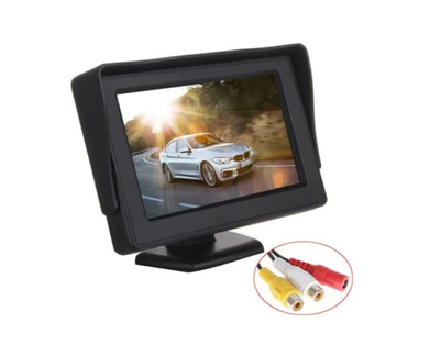 Monitor Per Auto Suv Camioncino Da 5 Hd Av A Colori Tft-lcd Telecamera