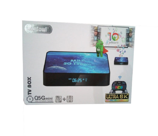 Tv Box Q5gmini Ultra 6k Hd 4g Ram + 64g Wi-fi Android 10 Smart Tv Box Tastiera Elettronica/Home Cinema TV e video/Dispositivi per lo Streaming/Client Streaming Trade Shop italia - Napoli, Commerciovirtuoso.it