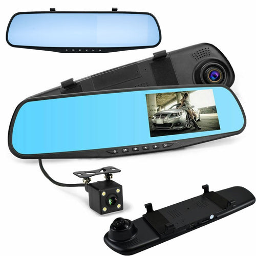 Monitor Per Specchietti Auto 4,5 Q-ca599 Con Videocamera Anteriore Posteriore Hd Elettronica/Elettronica per veicoli/Elettronica per auto/Sistemi video/Lettori DVD per specchietto retrovisore Trade Shop italia - Napoli, Commerciovirtuoso.it