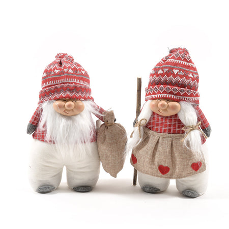 Statuetta decorativa "Gnomo simpatico" per Natale ed interno h 35 cm Casa e cucina/Decorazioni per interni/Addobbi e decorazioni per ricorrenze/Decorazioni natalizie/Schiaccianoci MagiediNatale.it - Altamura, Commerciovirtuoso.it