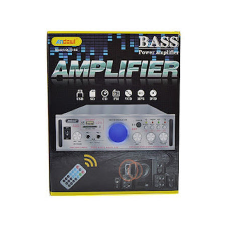 Amplificatore Stereo Bluetooth Usb Funzione Mini Super Bass Telecomando Q-t112 Strumenti Musicali/Sonorizzazione e palcoscenico/Amplificatori di potenza Trade Shop italia - Napoli, Commerciovirtuoso.it