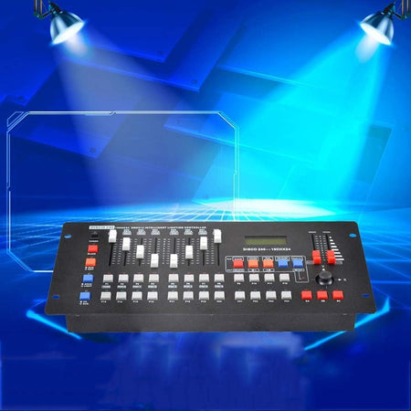 Console Controller 512 Illuminazione Scenica 240 Canali 480 Scene Concerti Scolastici Party Disco Ktv Club