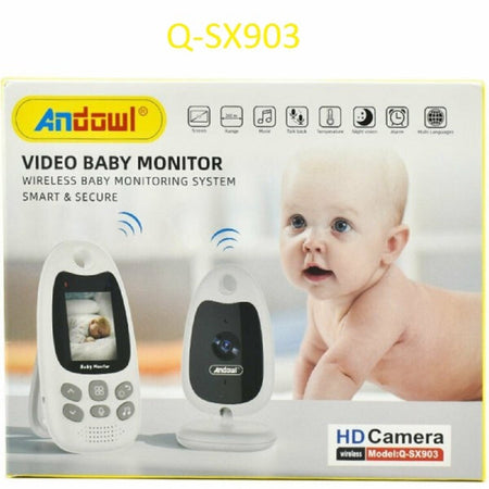 Baby Monitor Wireless 2" Hd Monitoraggio Bambino A 2 Vie Bidirezionale Q-sx903 Prima infanzia/Sicurezza/Baby monitor/Monitor smart Trade Shop italia - Napoli, Commerciovirtuoso.it